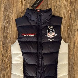 Ralph Lauren elite Olympic team puffer vest